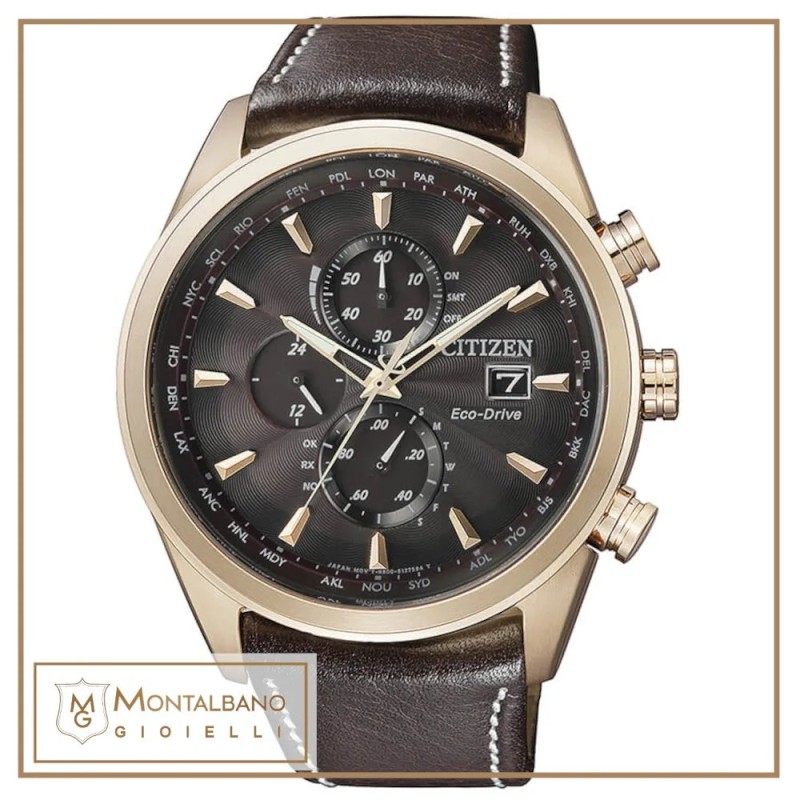 Orologio Citizen Radiocontrollato Eco Drive AT8019-02W